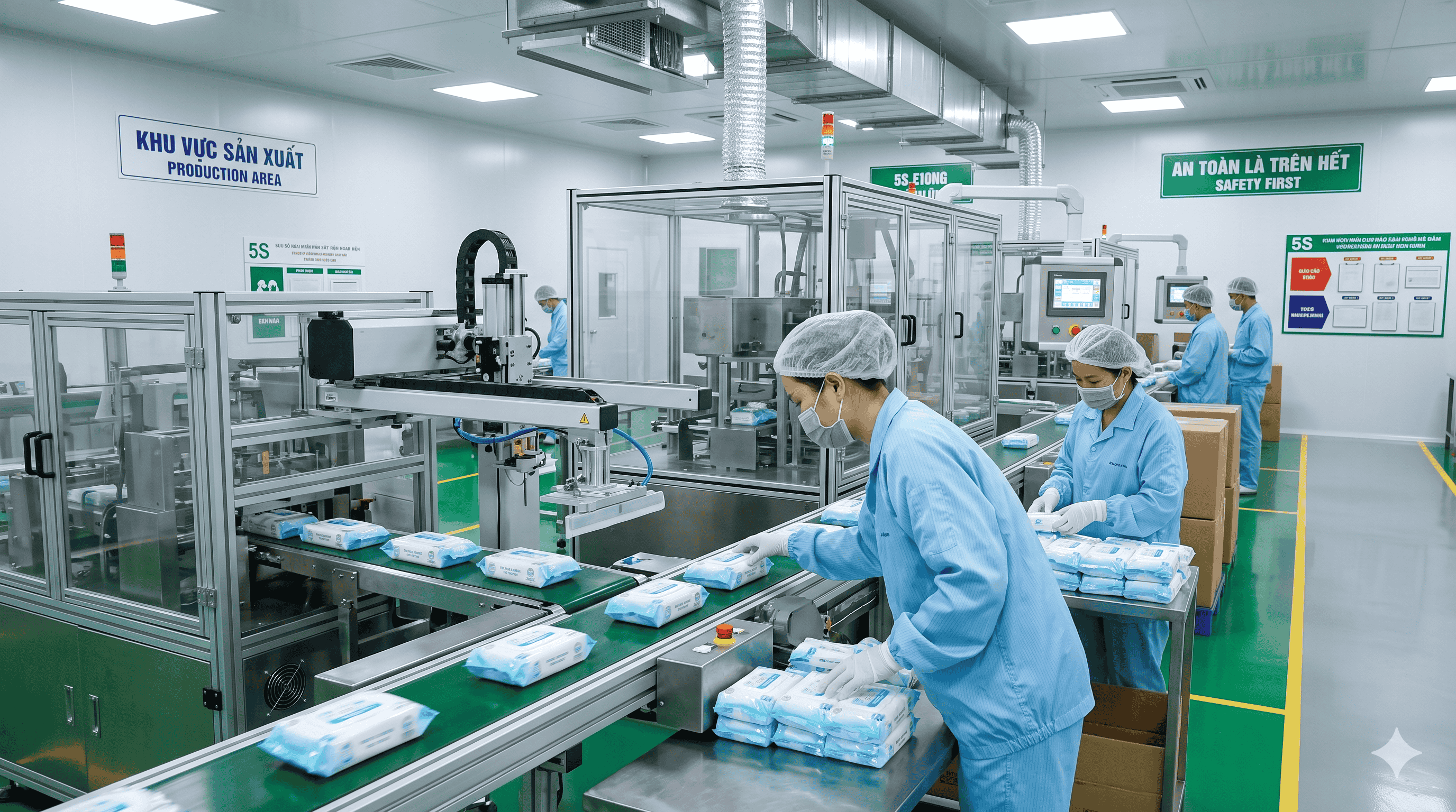Dây chuyền sản xuất tự động Khai Nguyên